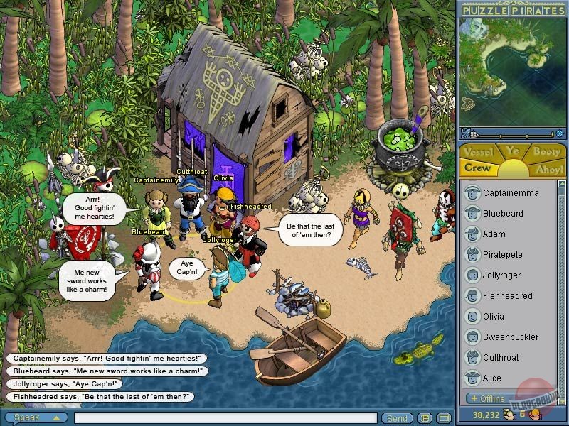 Скриншот из игры Puzzle Pirates - 27