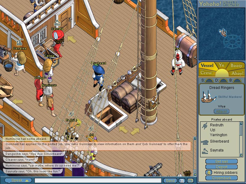 Скриншот из игры Puzzle Pirates - 59