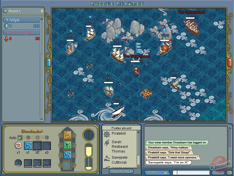 Скриншот из игры Puzzle Pirates - 43