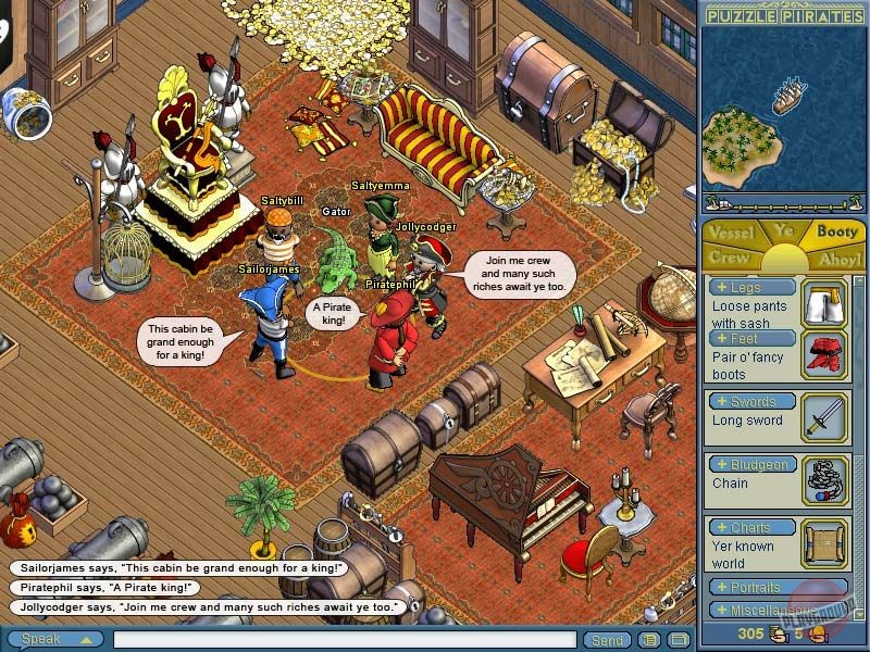 Скриншот из игры Puzzle Pirates - 23