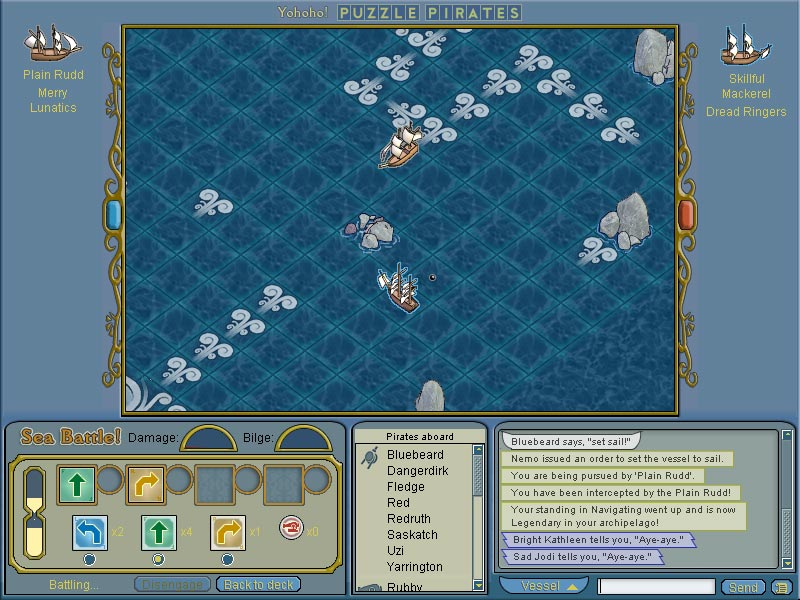 Скриншот из игры Puzzle Pirates - 49
