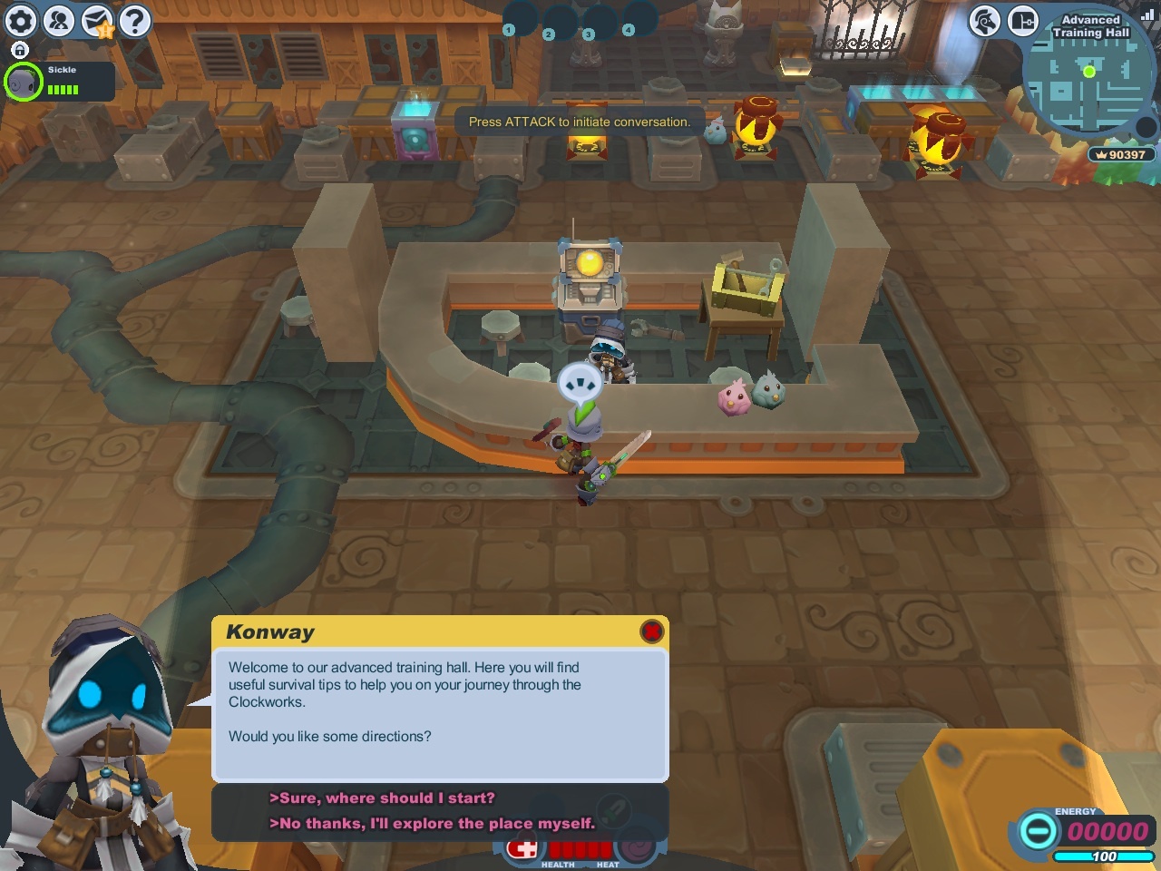 Скриншот из игры Spiral Knights - 25