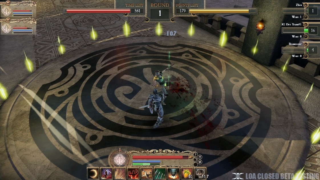 Скриншот из игры Legends of Aethereus - 1