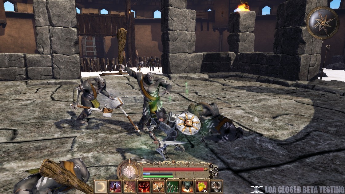 Скриншот из игры Legends of Aethereus - 2