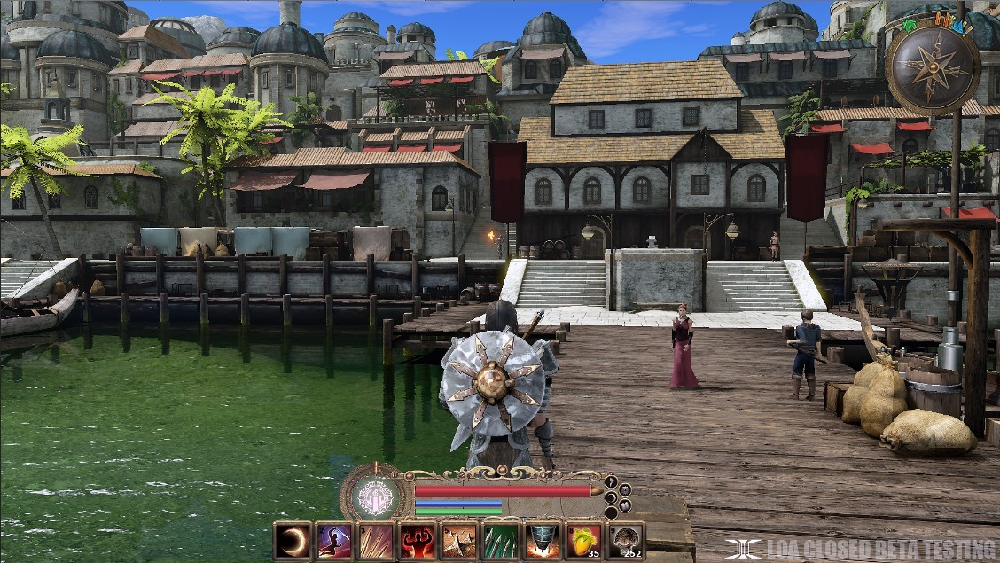 Скриншот из игры Legends of Aethereus - 3