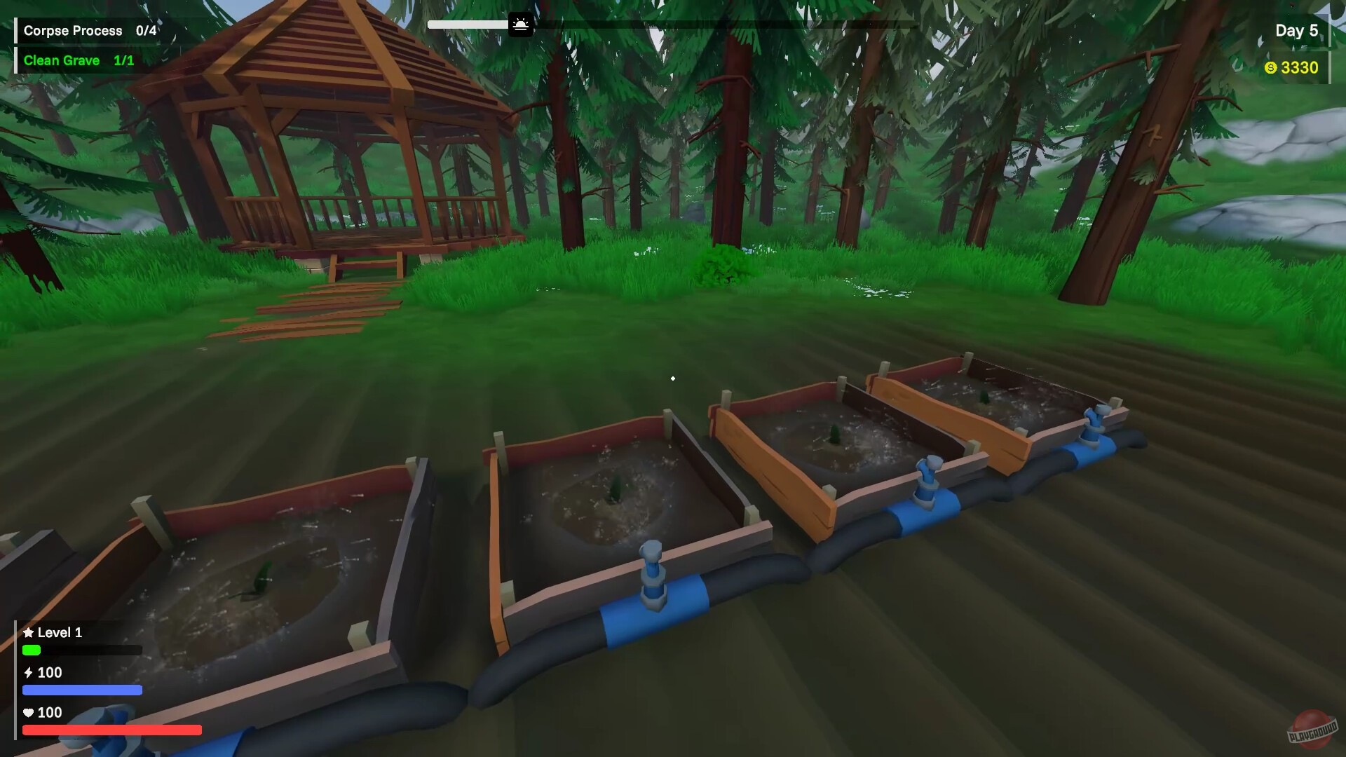 Скриншот из игры Zombie Graveyard Simulator - 9