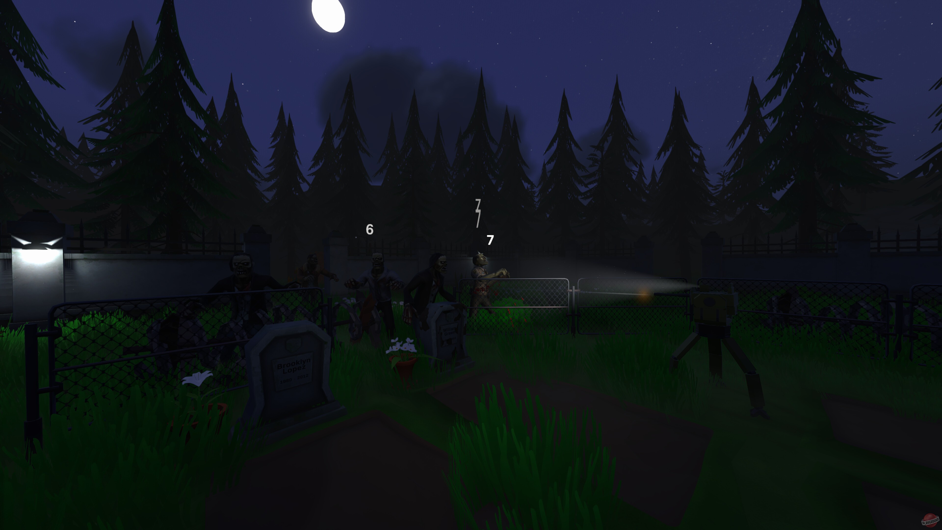 Скриншот из игры Zombie Graveyard Simulator - 7