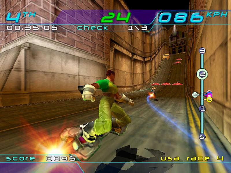 Скриншот из игры Trickstyle - 7