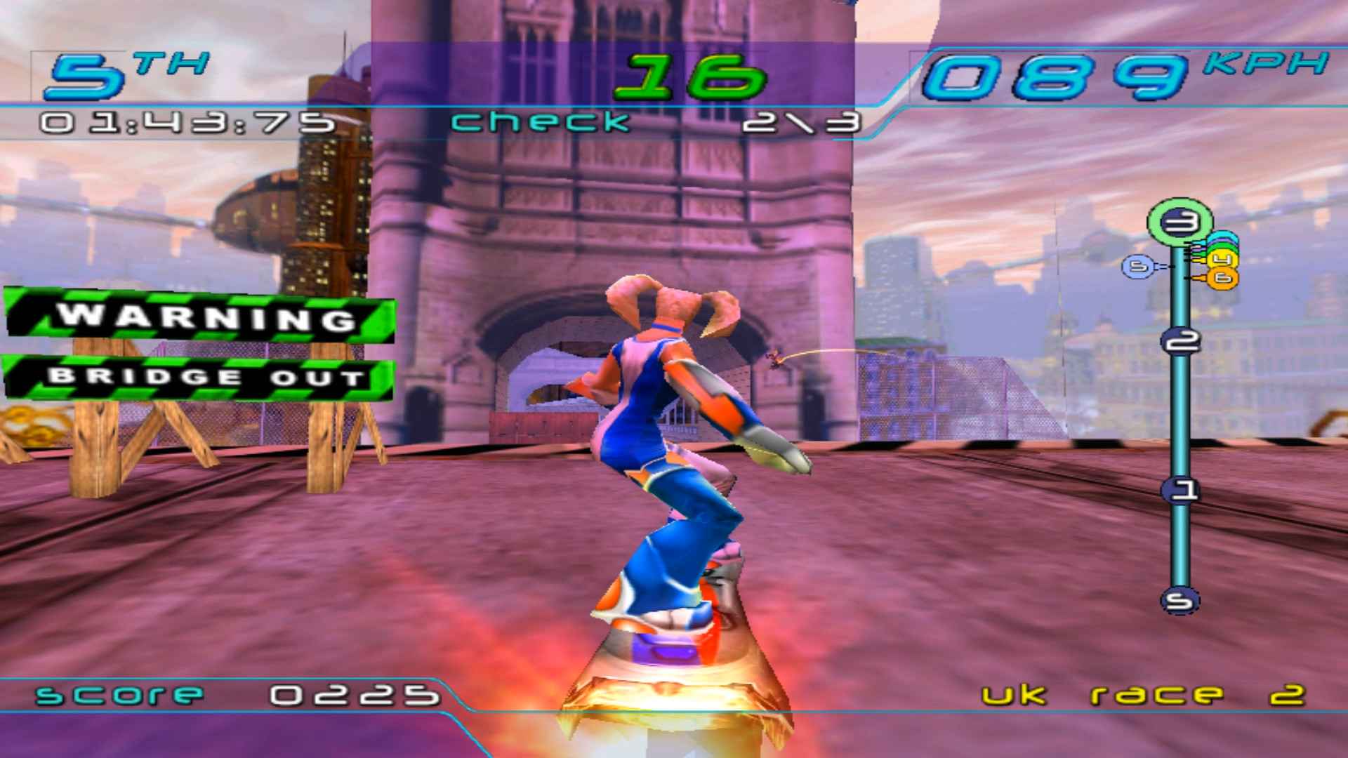 Скриншот из игры Trickstyle - 2