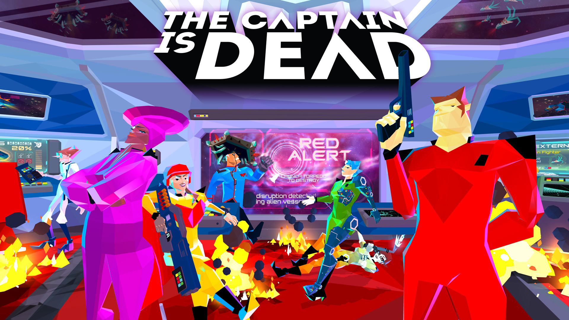 Скриншот из игры The Captain is Dead - 9