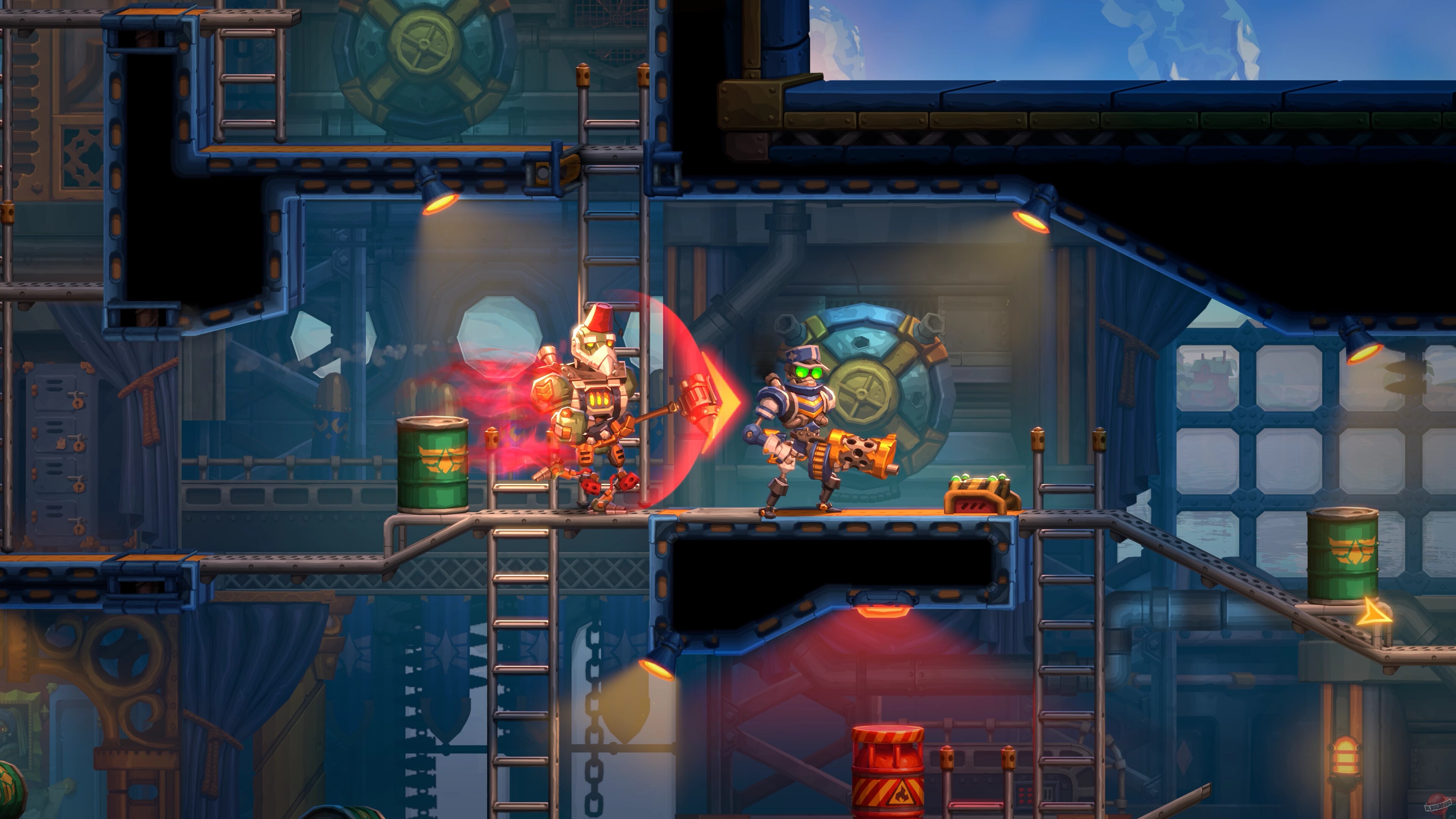 Скриншот из игры SteamWorld Heist 2 - 23