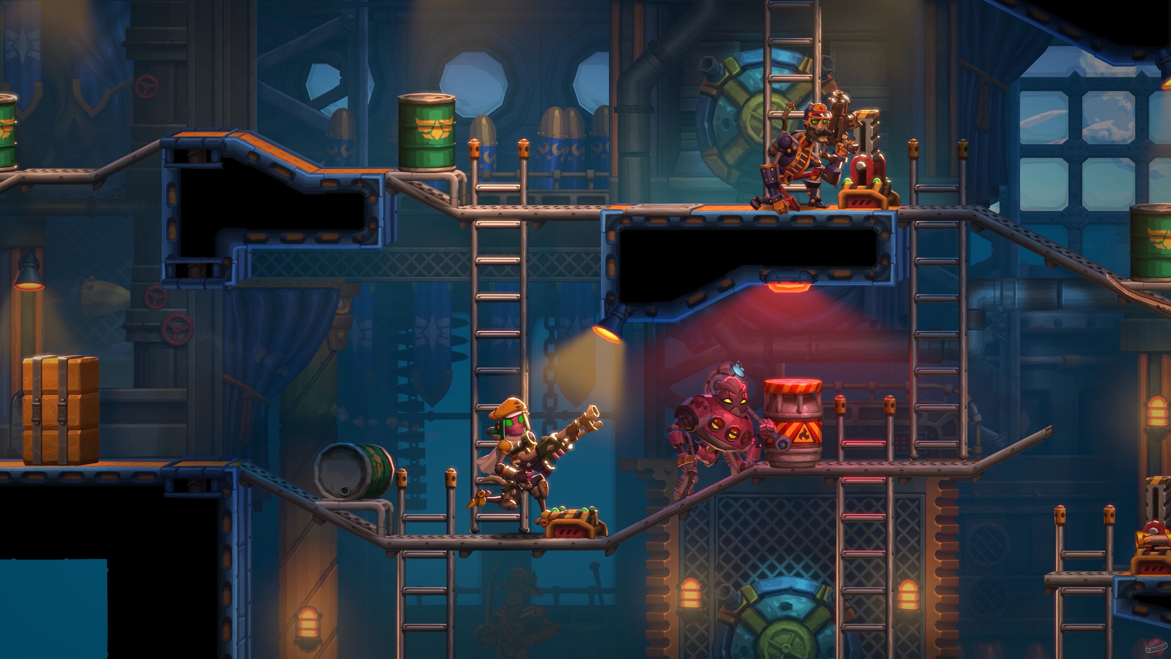 Скриншот из игры SteamWorld Heist 2 - 18