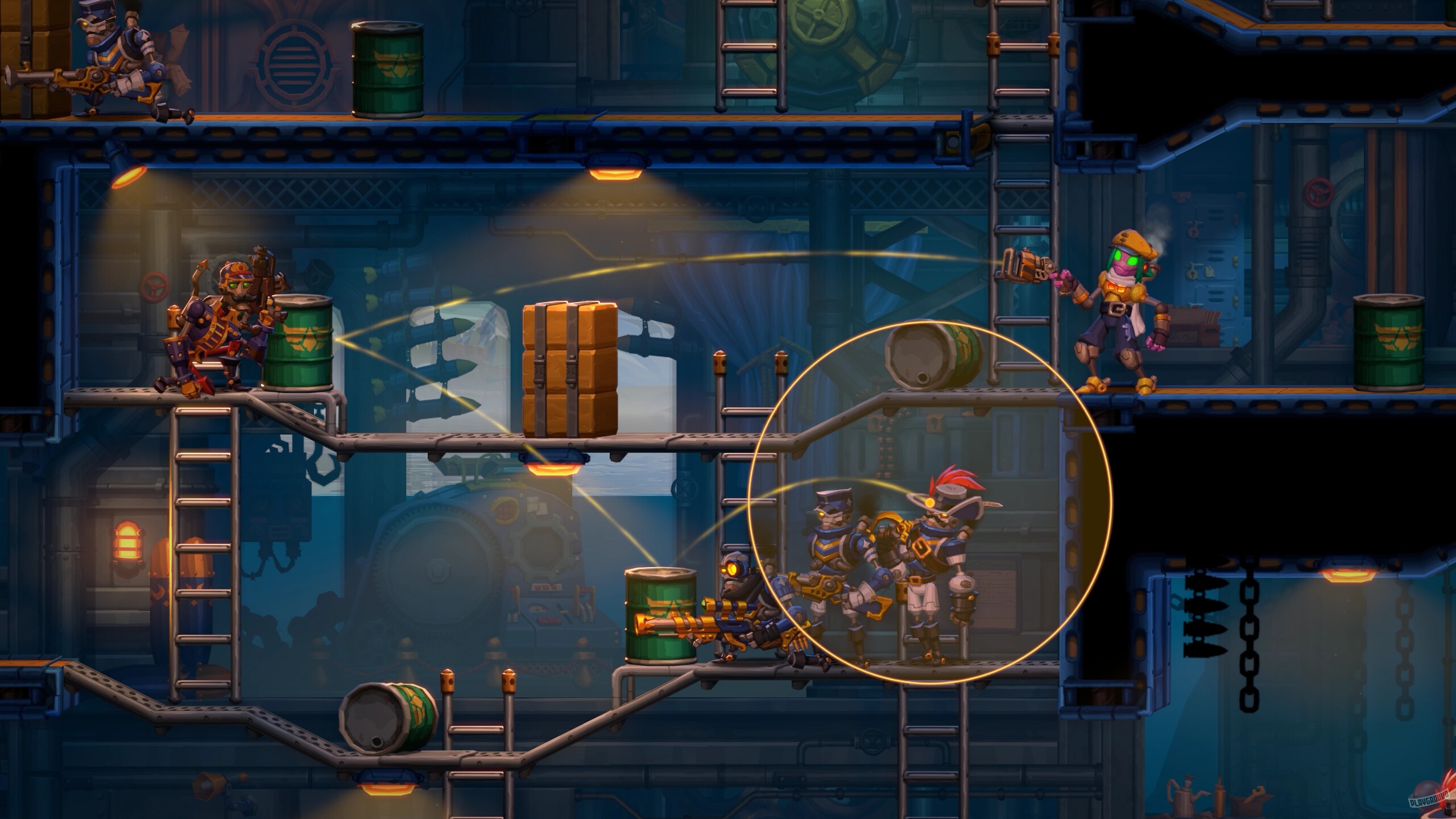 Скриншот из игры SteamWorld Heist 2 - 25