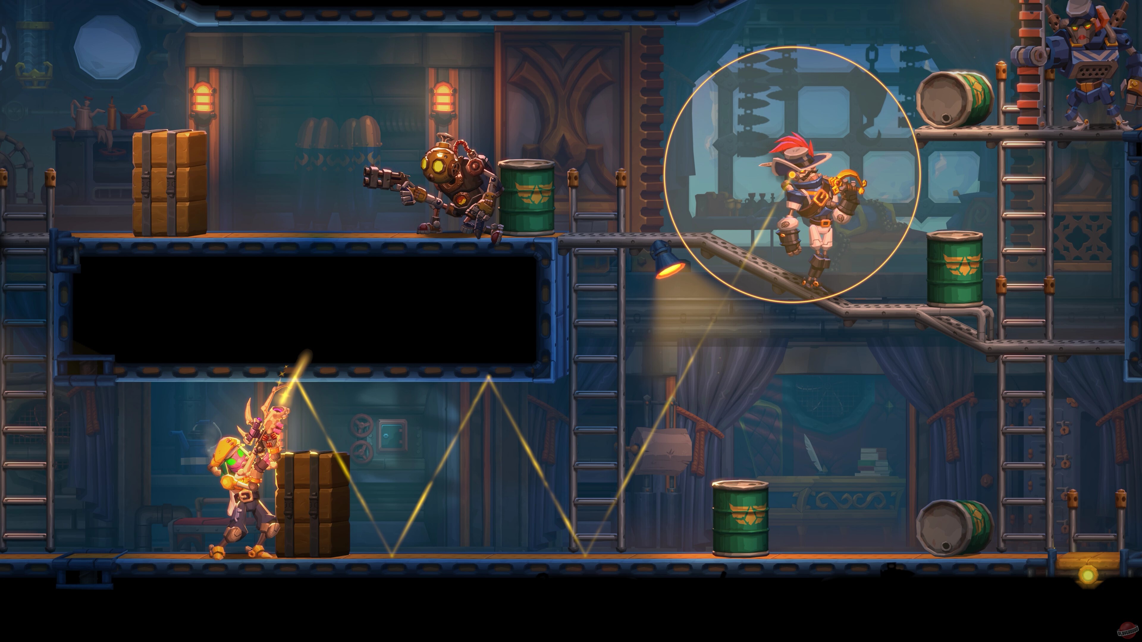 Скриншот из игры SteamWorld Heist 2 - 26