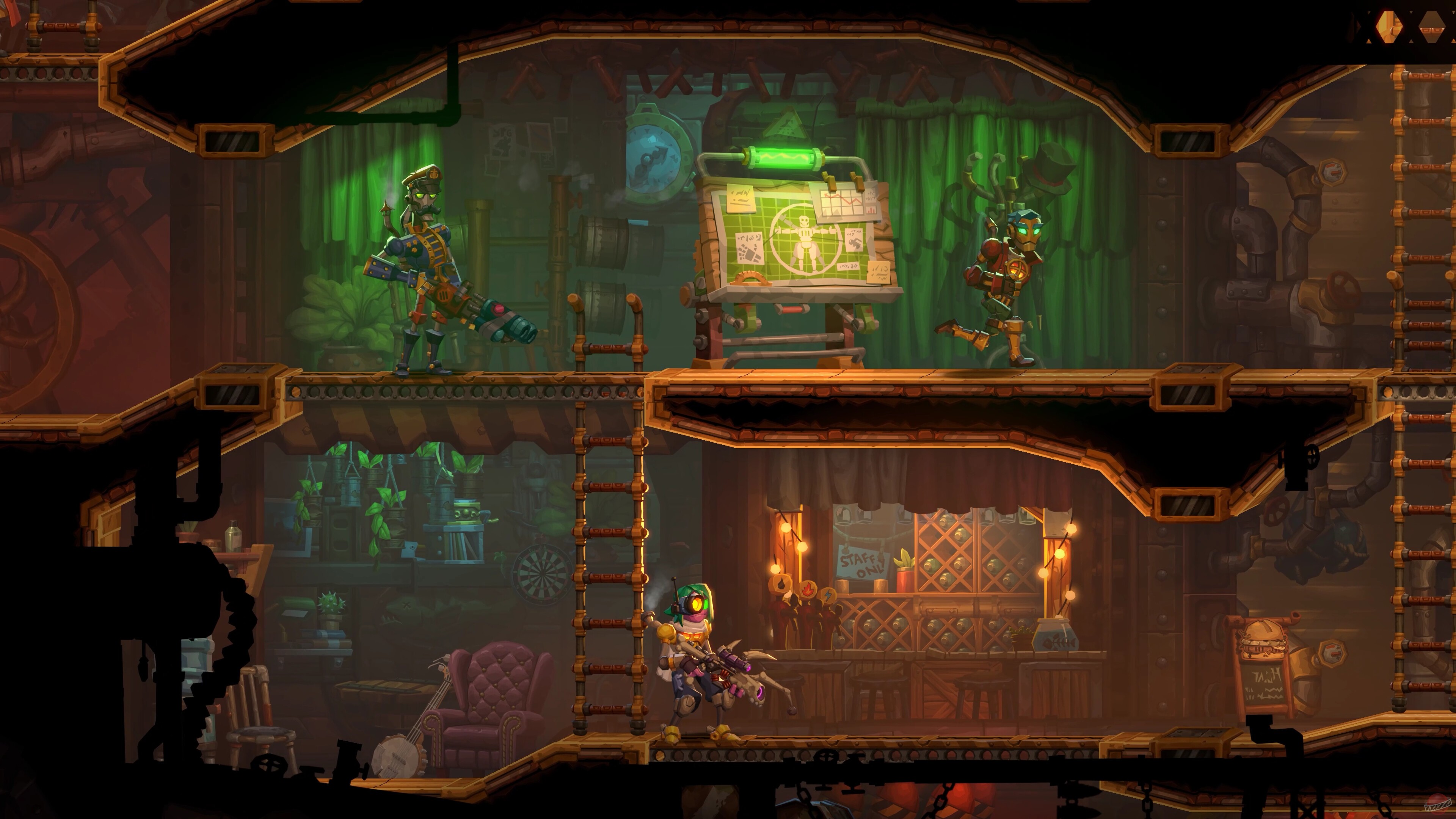 Скриншот из игры SteamWorld Heist 2 - 20