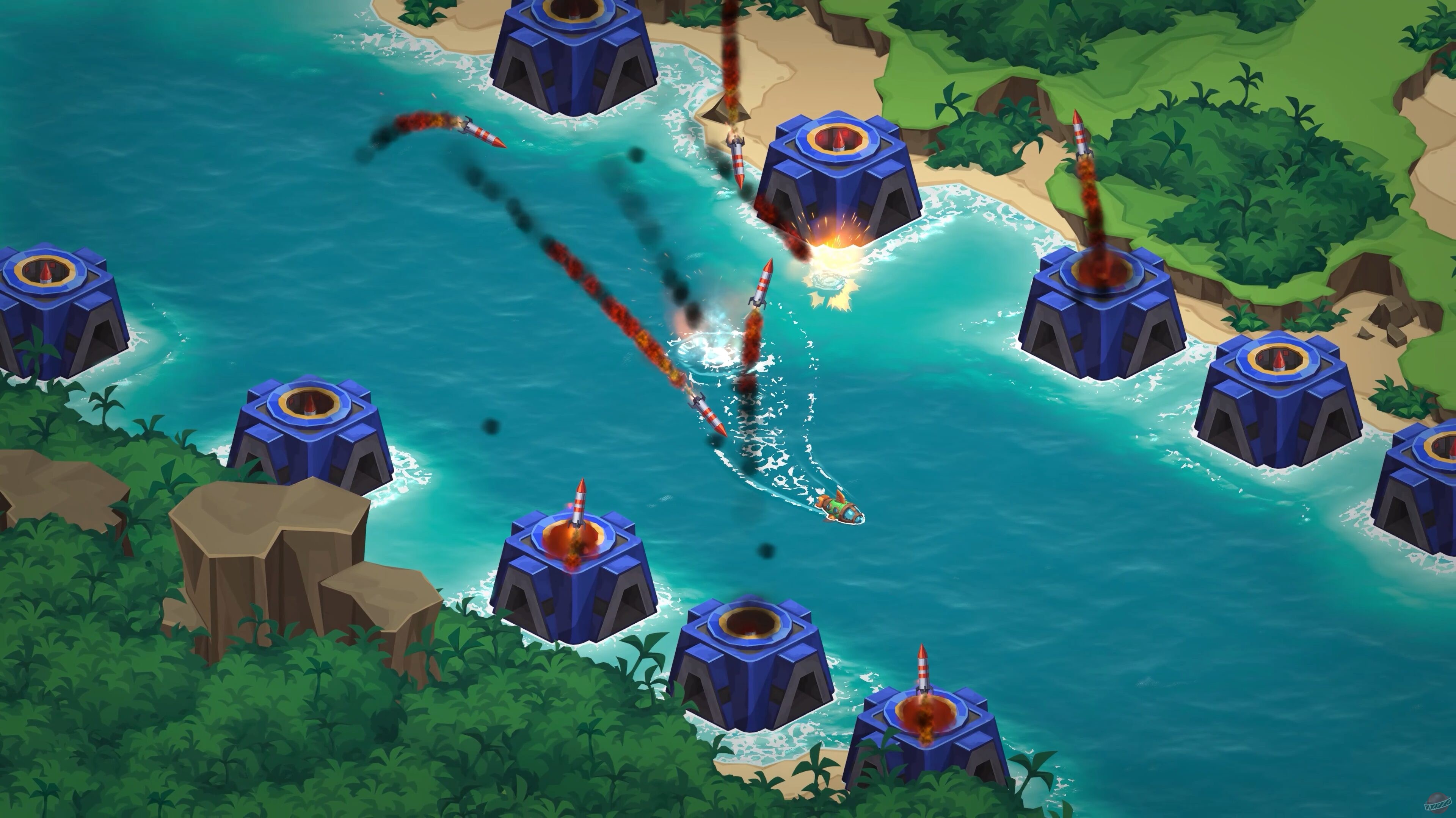 Скриншот из игры SteamWorld Heist 2 - 4