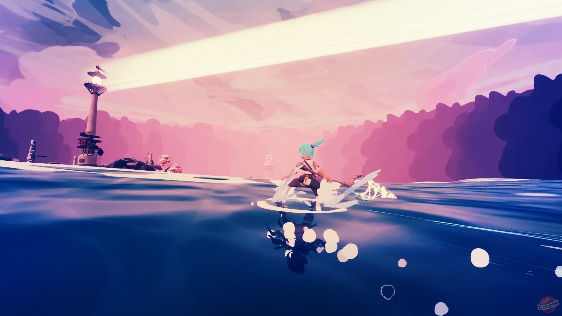 Скриншот из игры Wavetale - 2