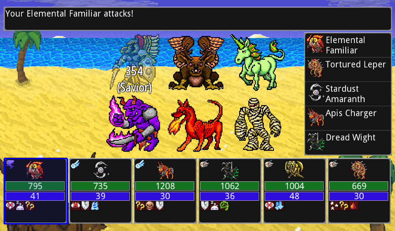 Скриншот из игры Siralim 2 - 64