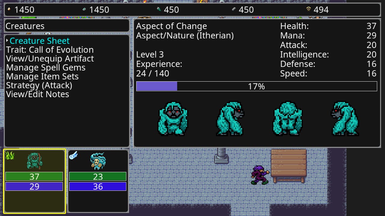 Скриншот из игры Siralim 3 - 33