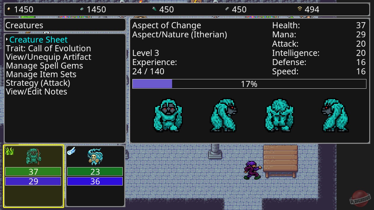 Скриншот из игры Siralim 3 - 18