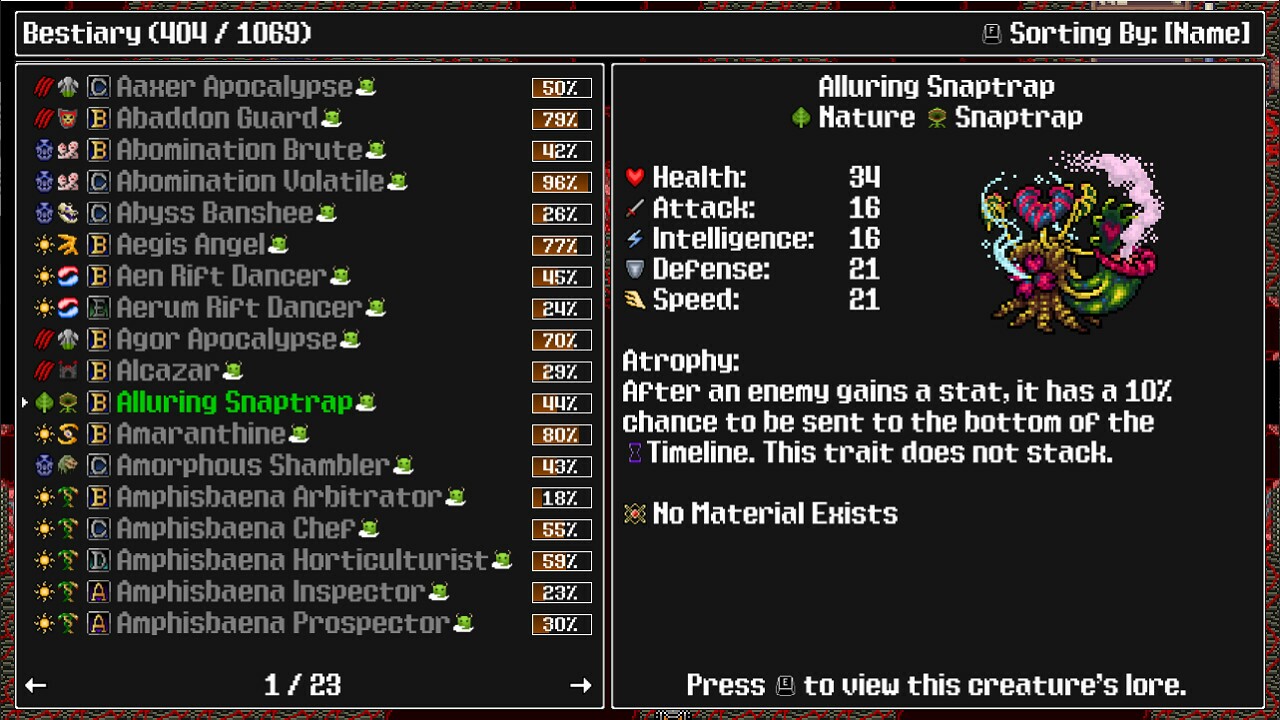 Скриншот из игры Siralim Ultimate - 47