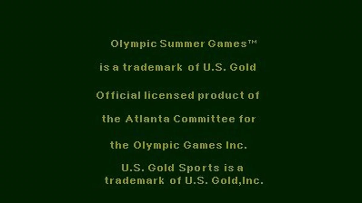 Скриншот из игры Olympic Summer Games - 3