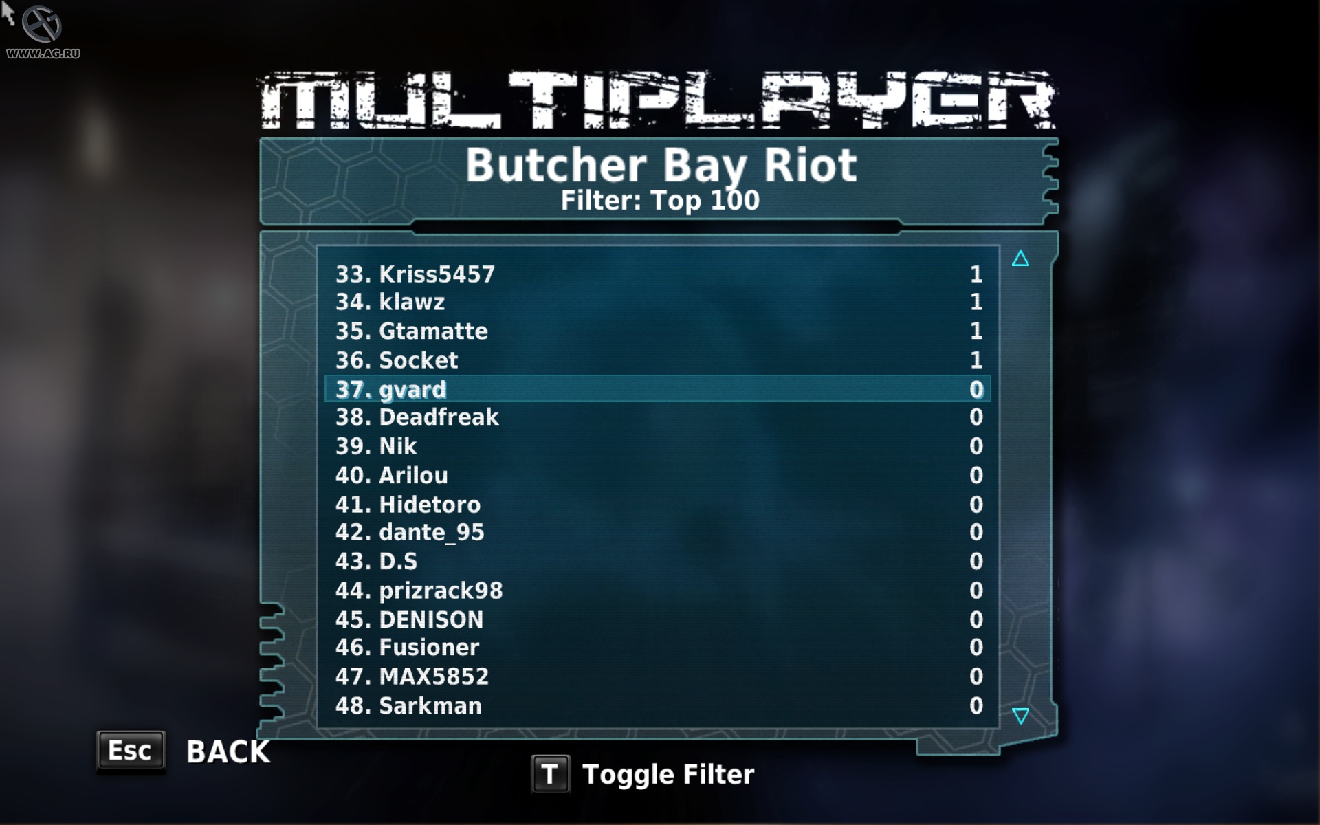 Скриншот из игры The Chronicles of Riddick: Assault on Dark Athena - 116