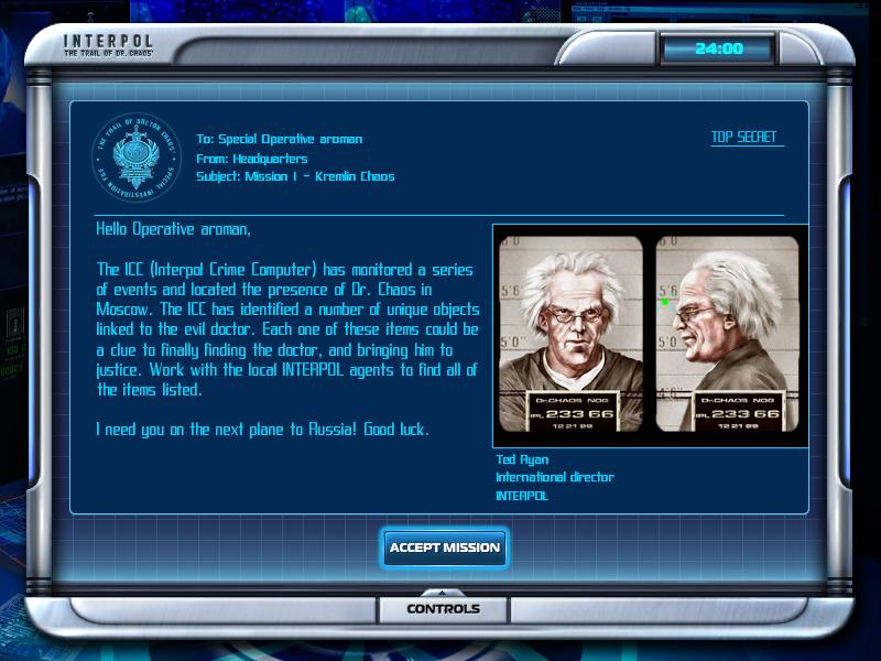 Скриншот из игры Interpol: The Trail of Dr. Chaos - 20