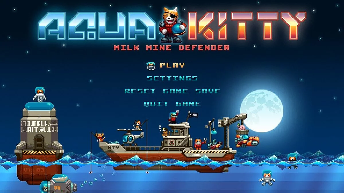 Скриншот из игры Aqua Kitty - 16