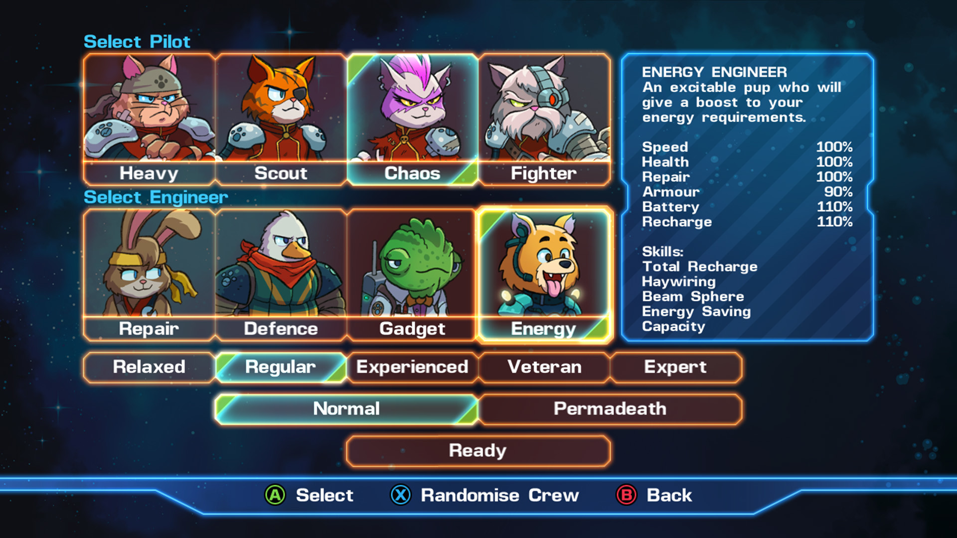 Скриншот из игры Astro Aqua Kitty - 22