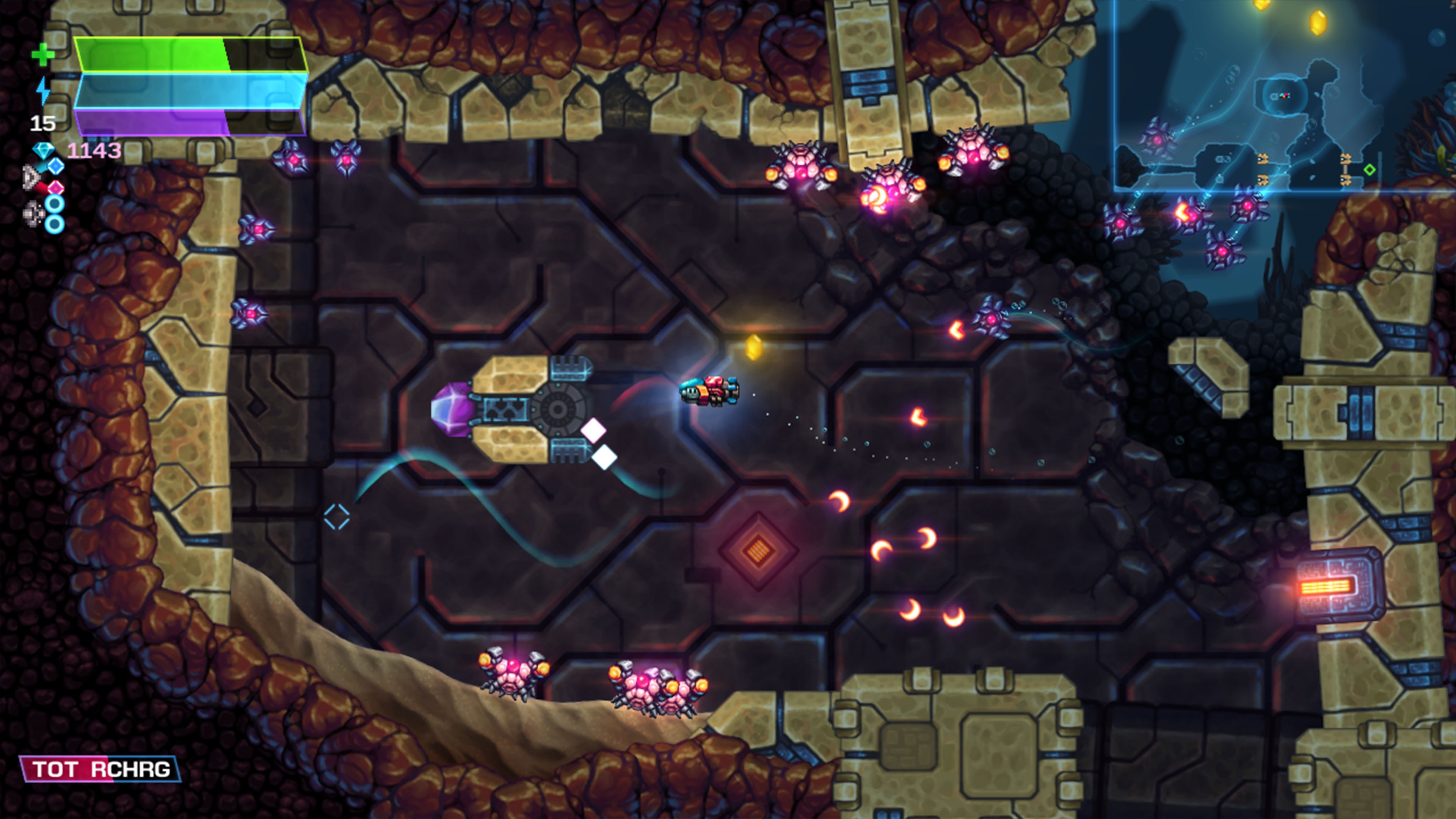 Скриншот из игры Astro Aqua Kitty - 31