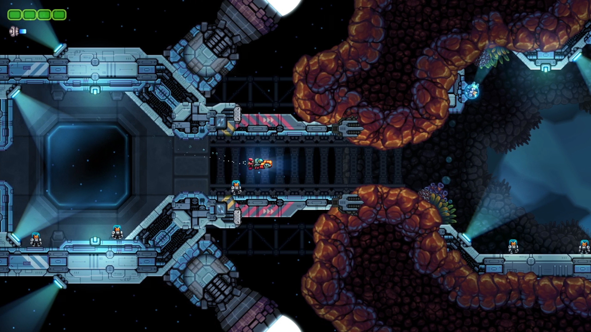 Скриншот из игры Astro Aqua Kitty - 14