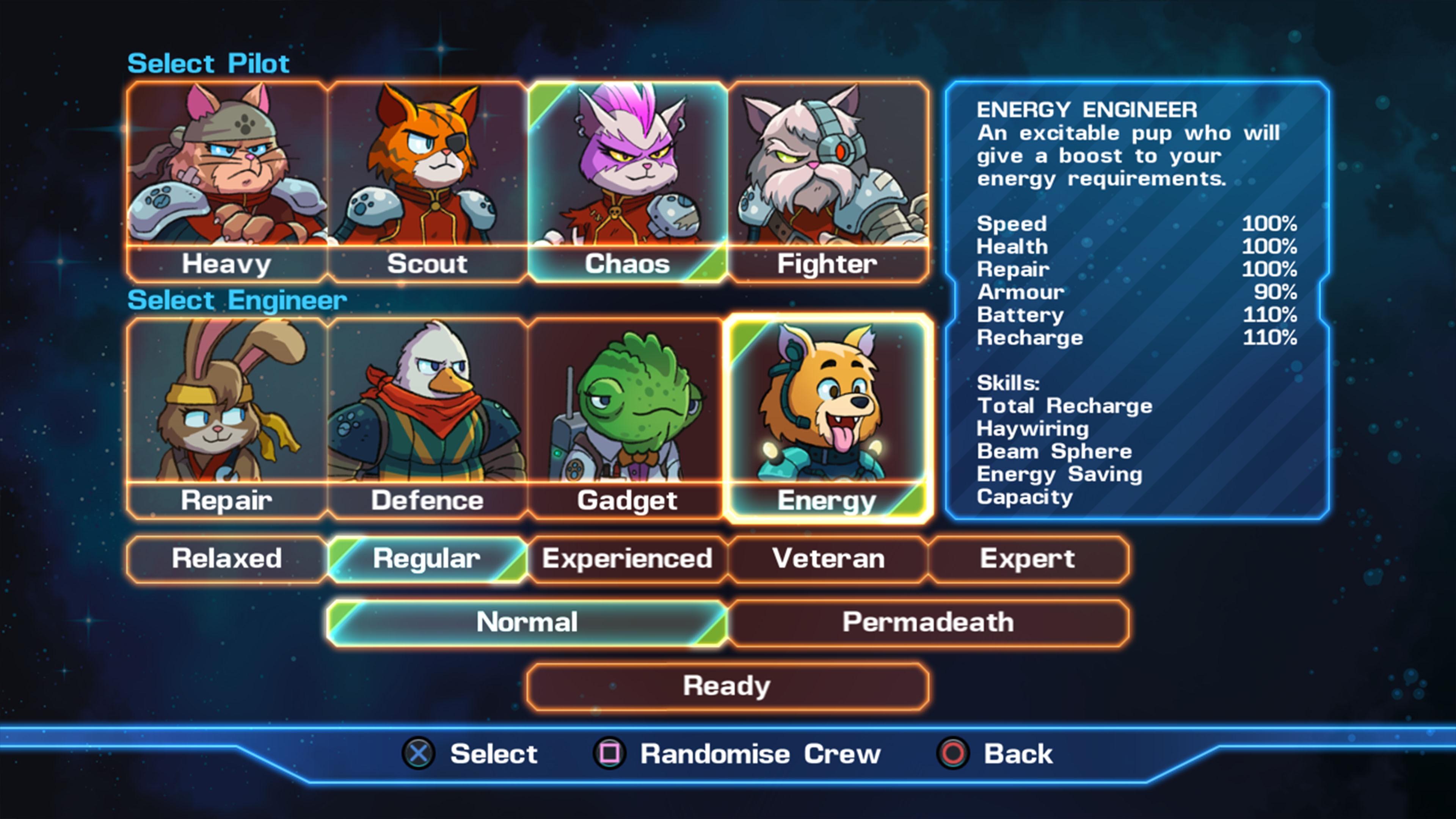 Скриншот из игры Astro Aqua Kitty - 33