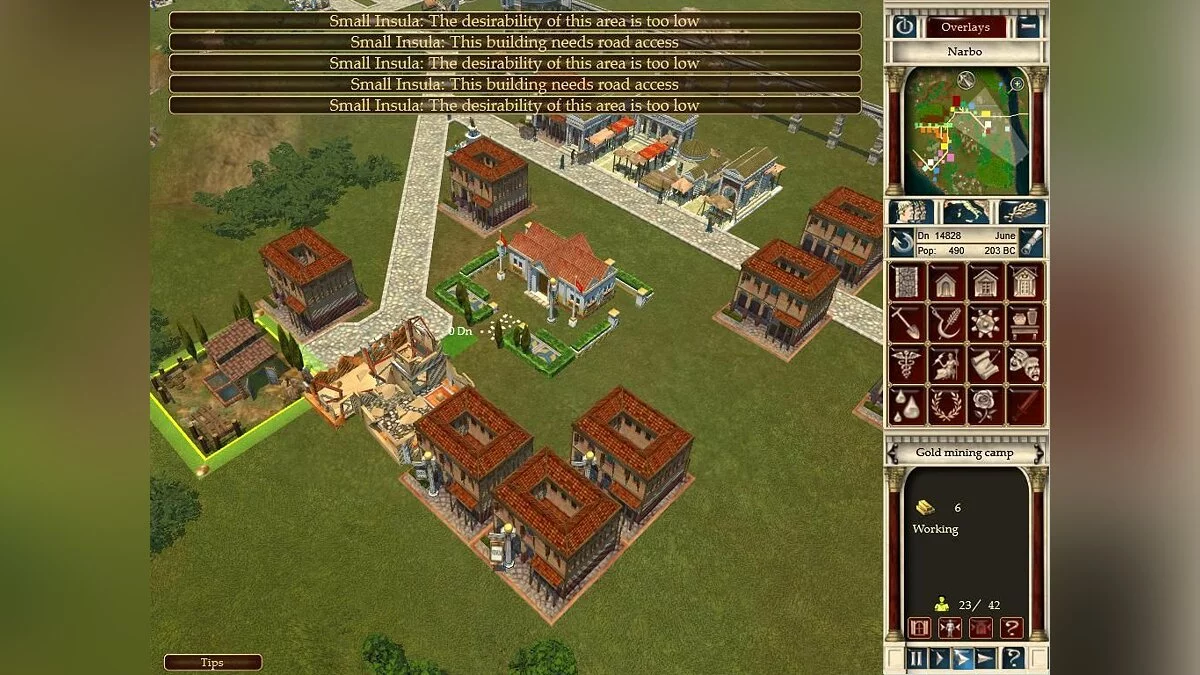 Скриншот из игры Caesar 4 - 9