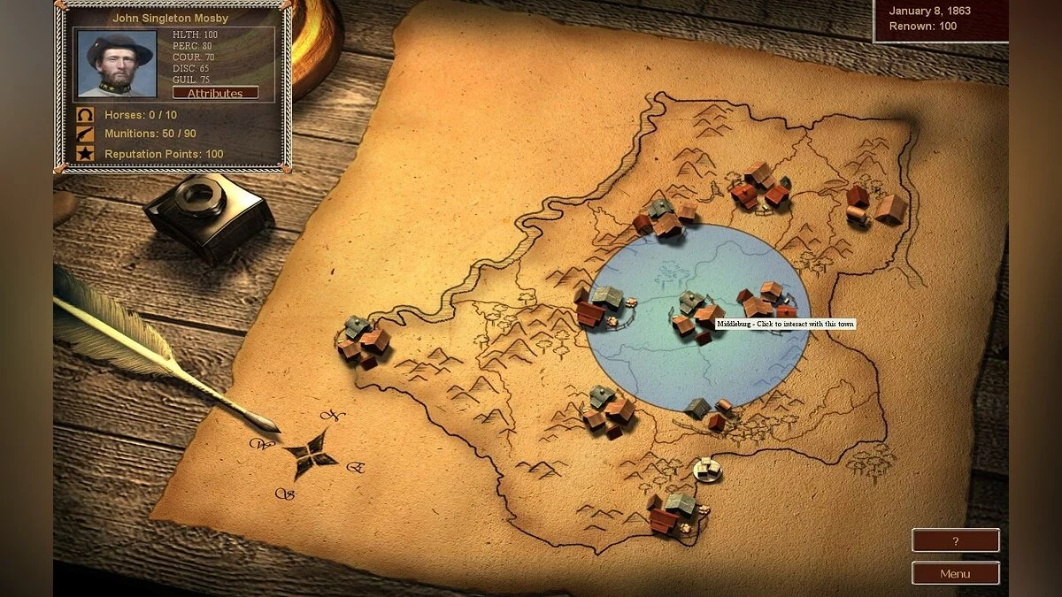 Скриншот из игры Mosby's Confederacy - 24