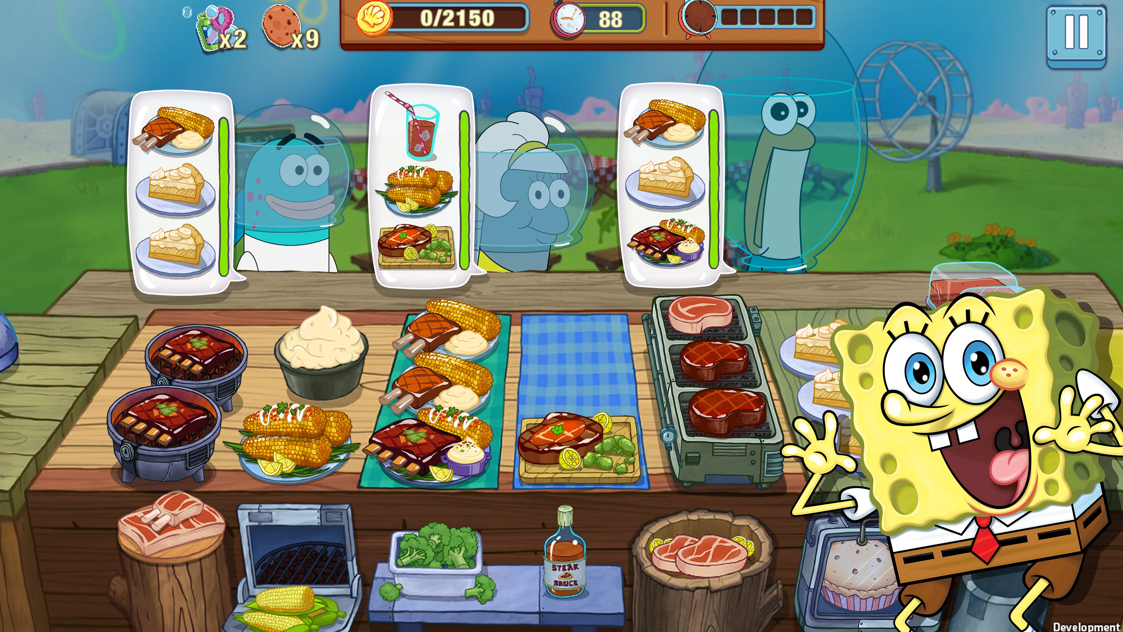 Скриншот из игры SpongeBob: Krusty Cook-Off - 12