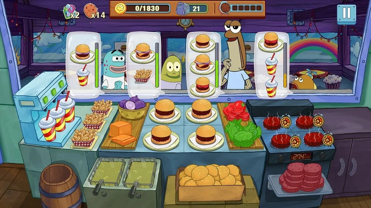 Скриншот из игры SpongeBob: Krusty Cook-Off - 22