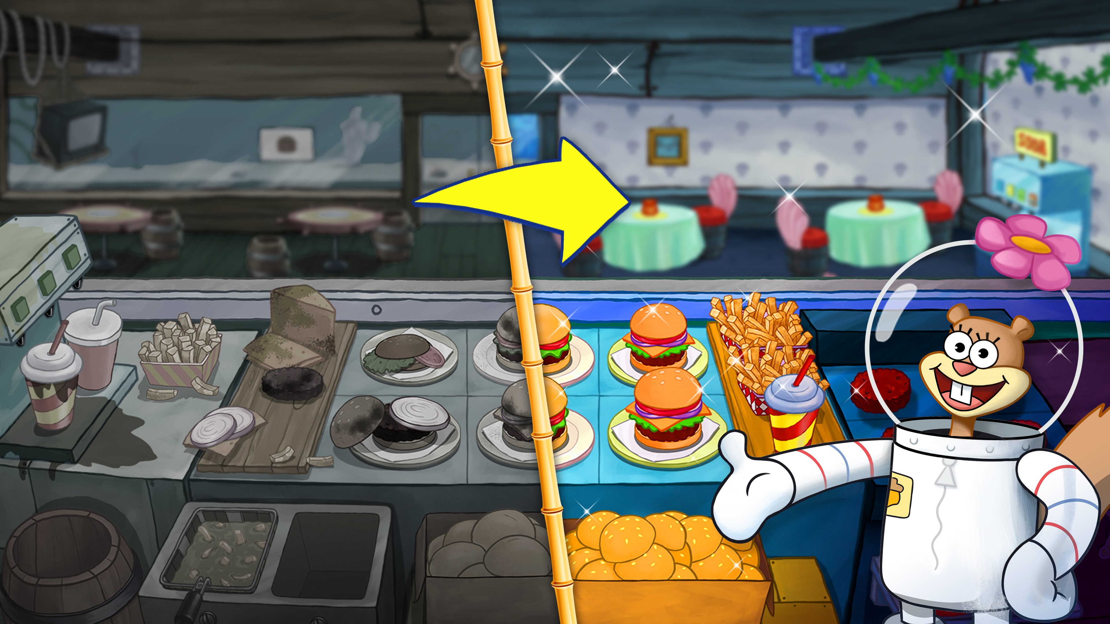 Скриншот из игры SpongeBob: Krusty Cook-Off - 7