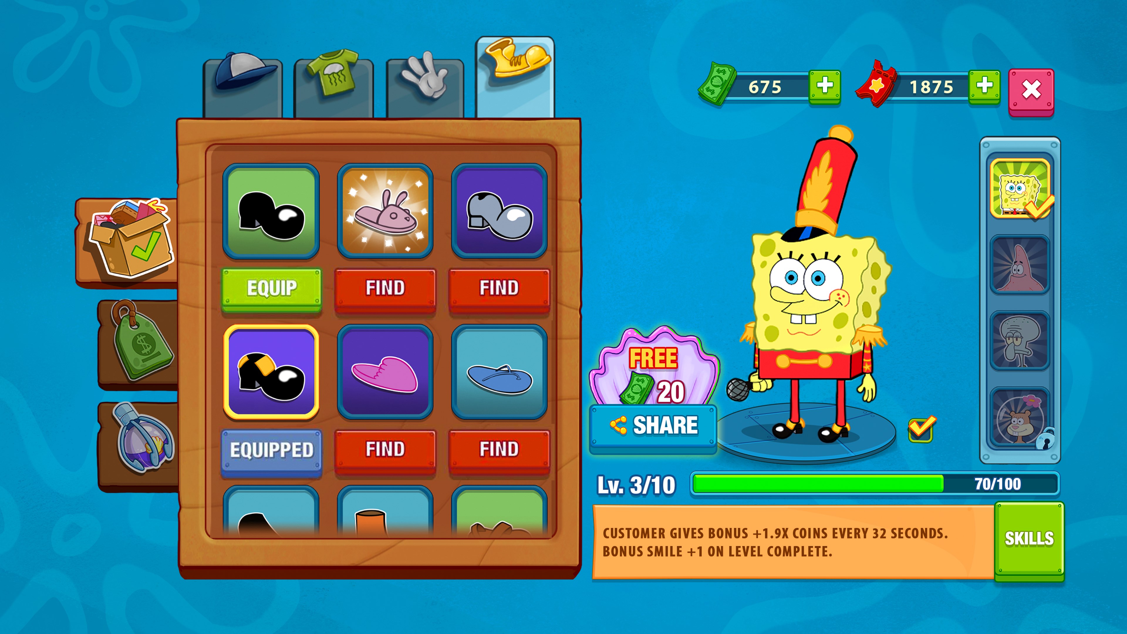 Скриншот из игры SpongeBob: Krusty Cook-Off - 2