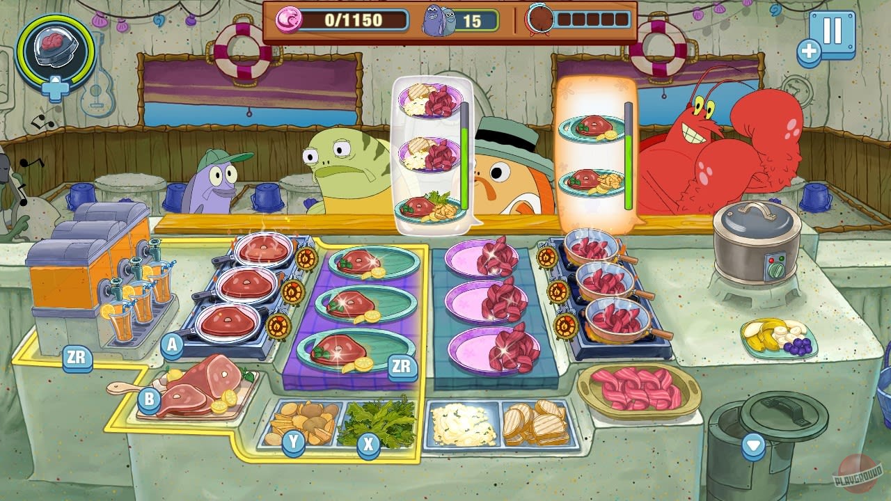 Скриншот из игры SpongeBob: Krusty Cook-Off - 13