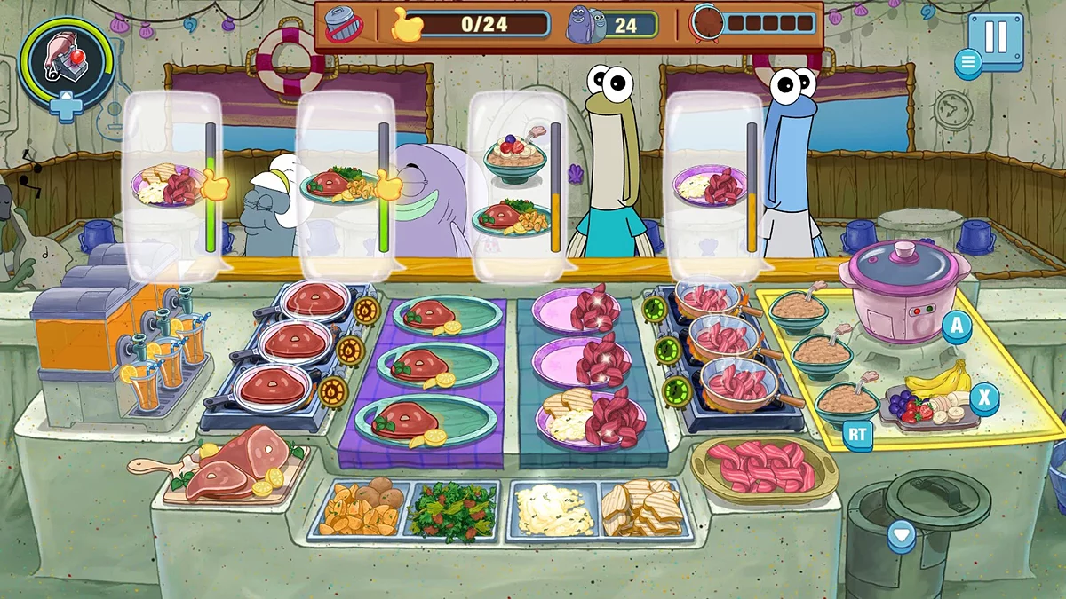 Скриншот из игры SpongeBob: Krusty Cook-Off - 8