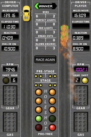 Скриншот из игры Holeshot Drag Racing - 5