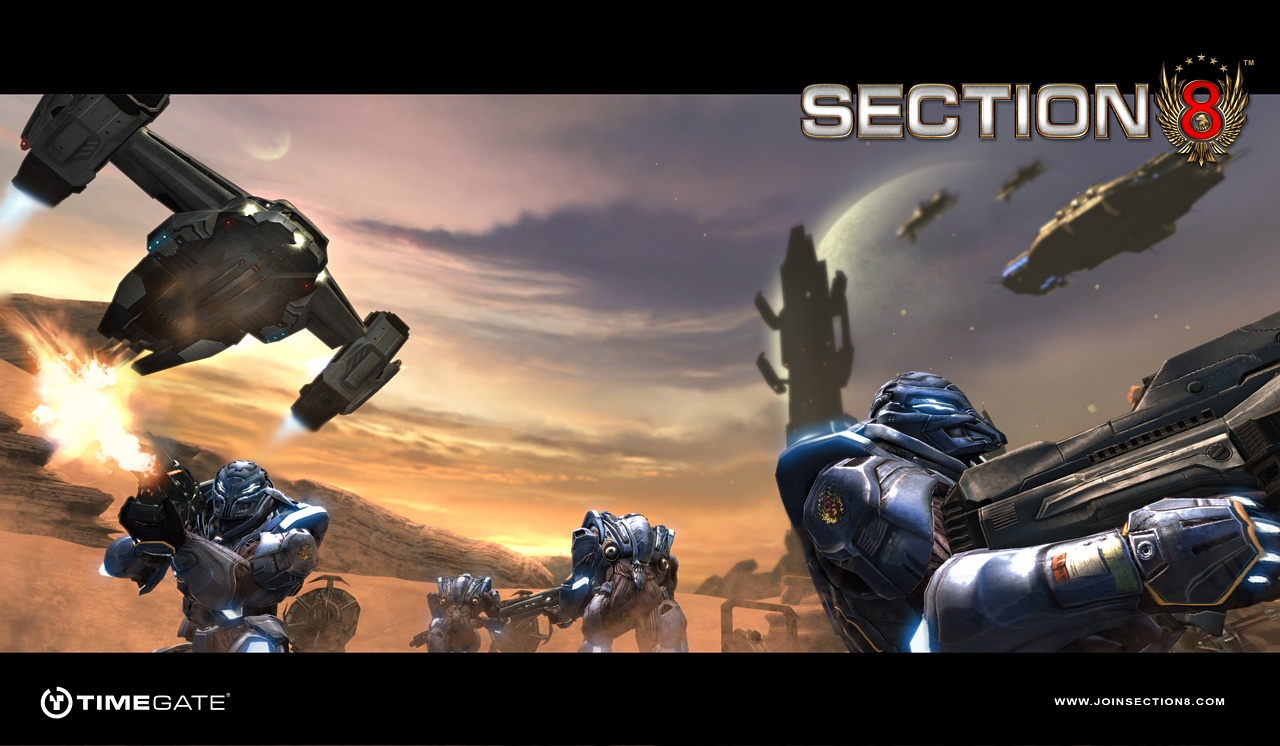 Скриншот из игры Section 8 - 102
