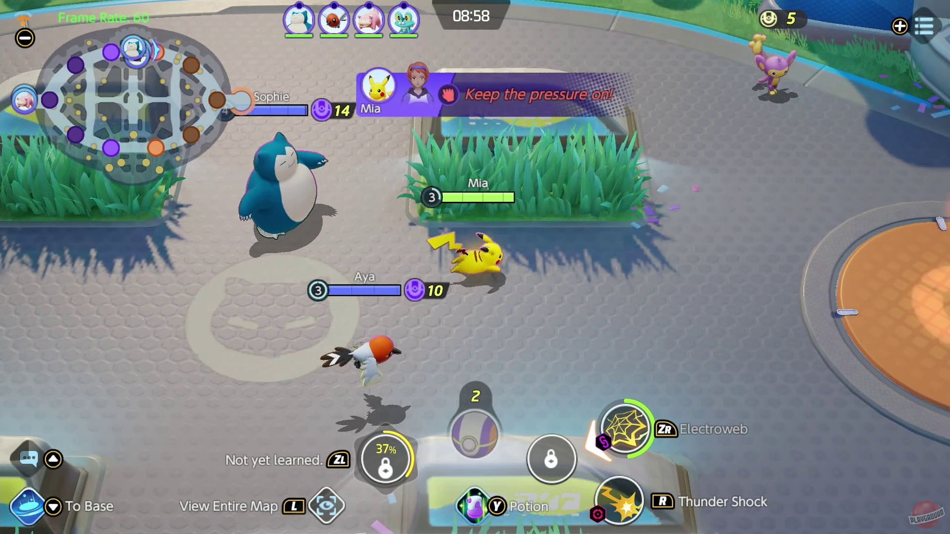 Скриншот из игры Pokemon Unite - 25