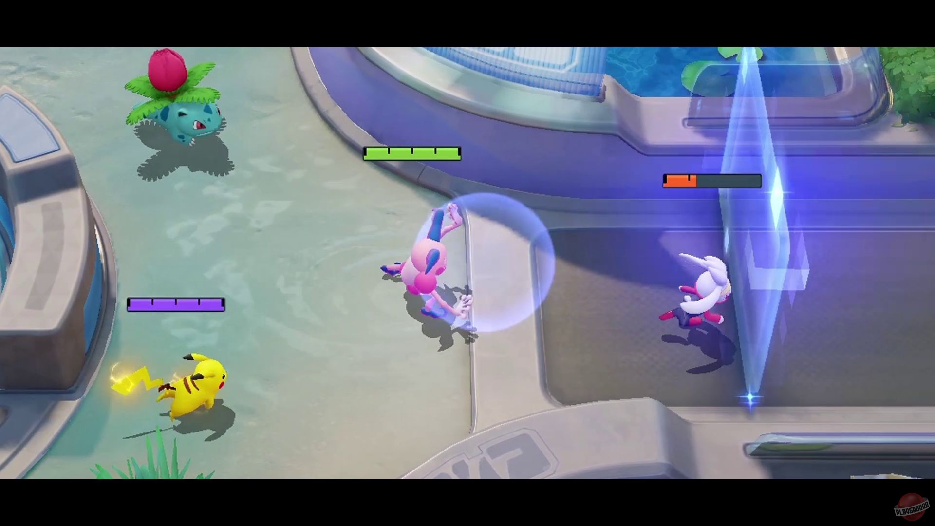 Скриншот из игры Pokemon Unite - 3