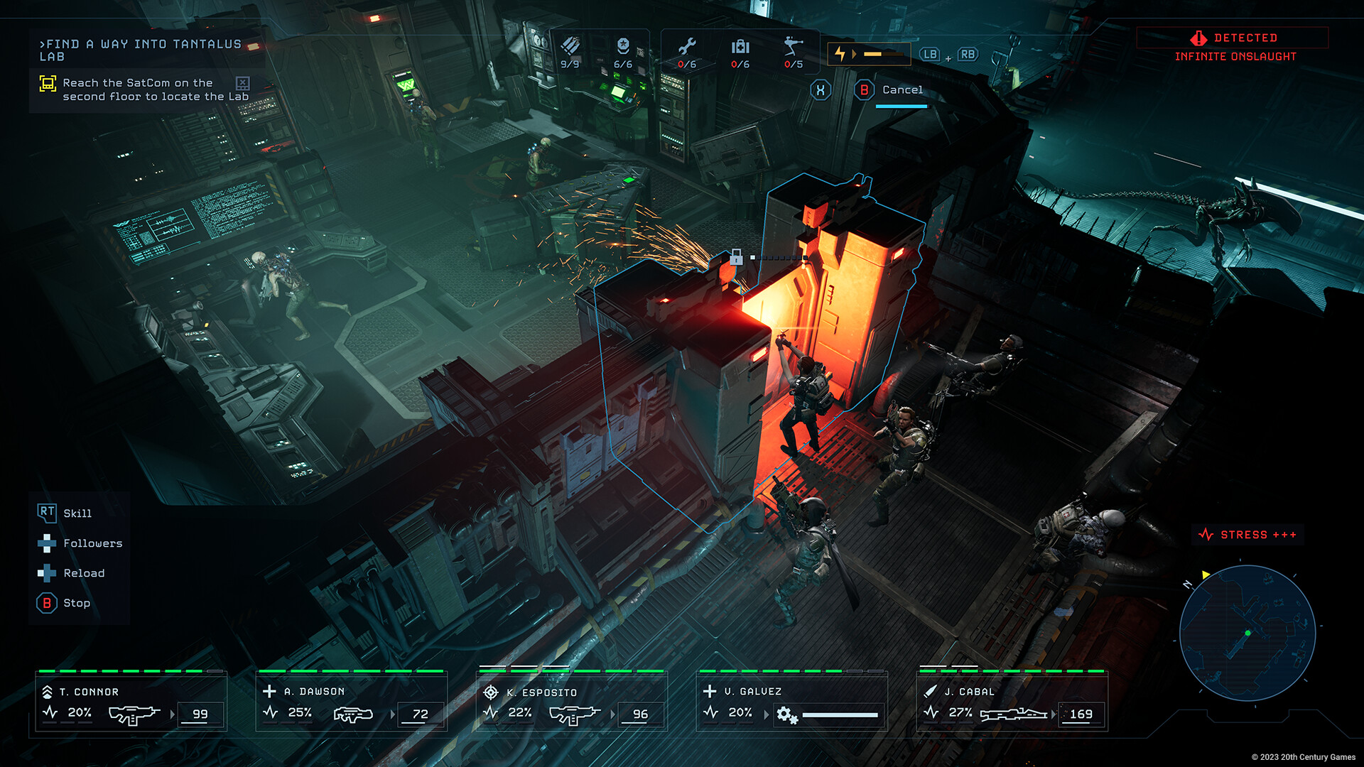 Скриншот из игры Aliens: Dark Descent - 7