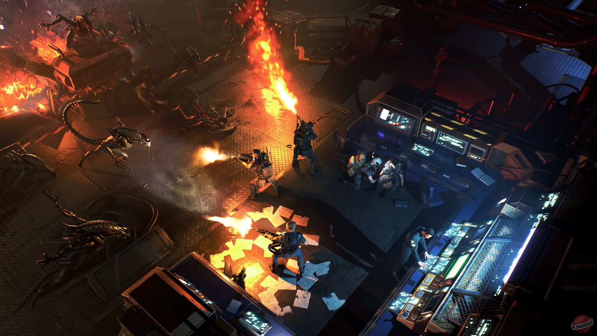 Скриншот из игры Aliens: Dark Descent - 13
