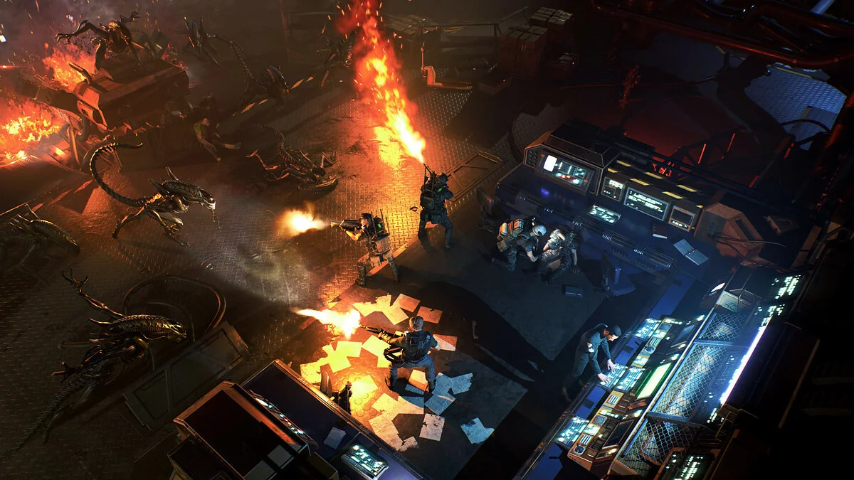 Скриншот из игры Aliens: Dark Descent - 5