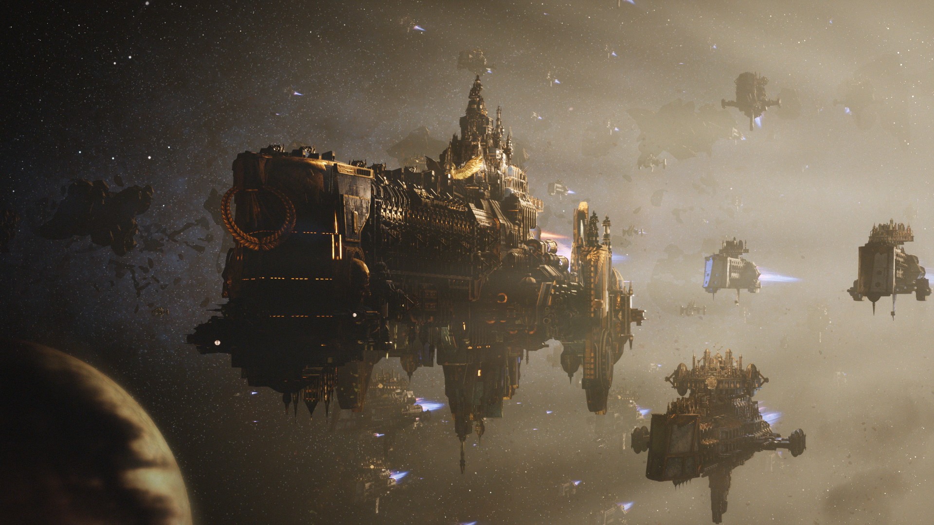 Скриншот из игры Battlefleet Gothic: Armada 2 - 14
