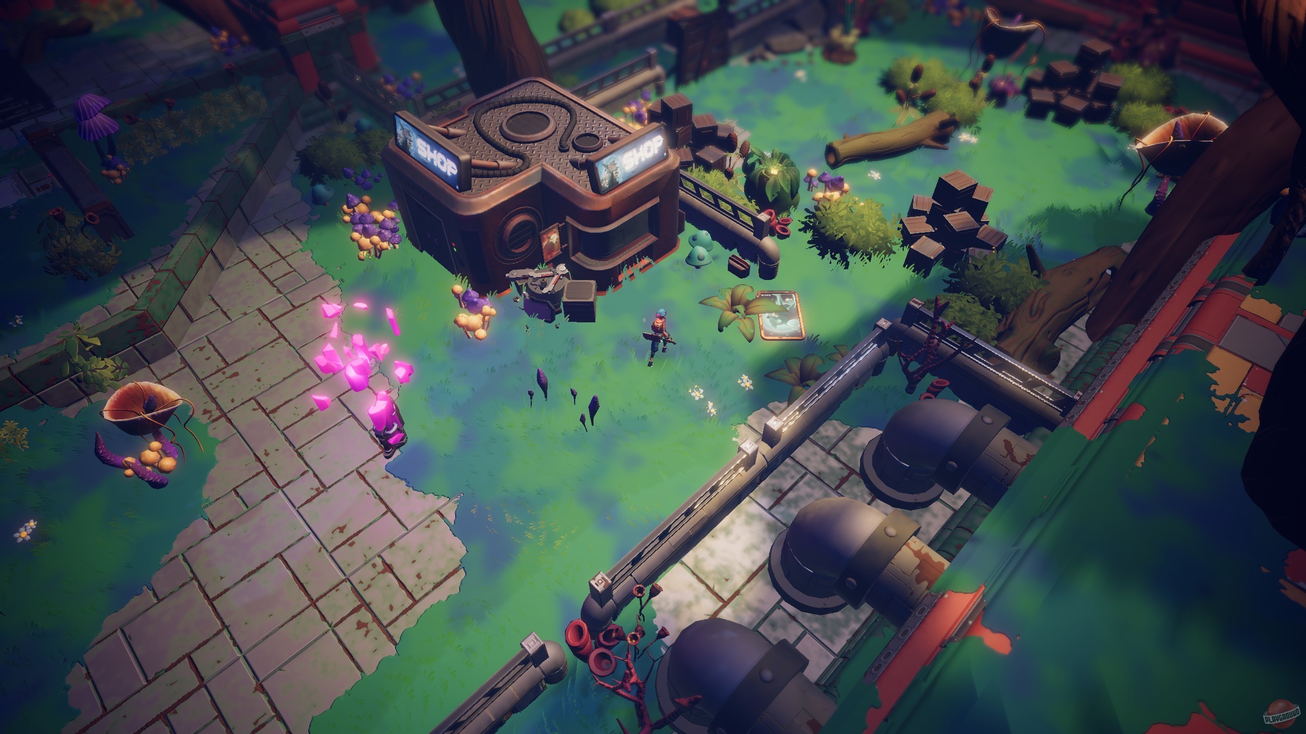 Скриншот из игры XEL - 40